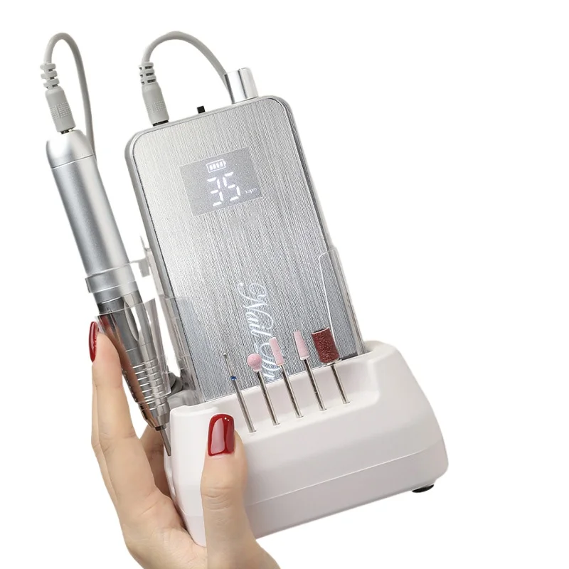 

Hollow Cup Nail Art Professional Grinder Electric Remover Machine Shop Remove Dead Skin, Grind Nail and Pedicure
