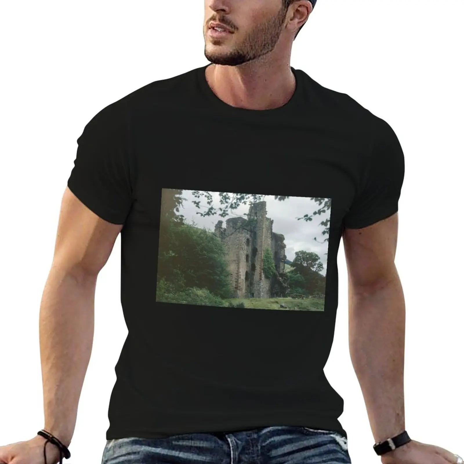 Invergary Castle ruined 1746 by butcher Cumberland, Loch Oich Caledonian Canal Scotland 19840914 0025 Premium T-Shirt