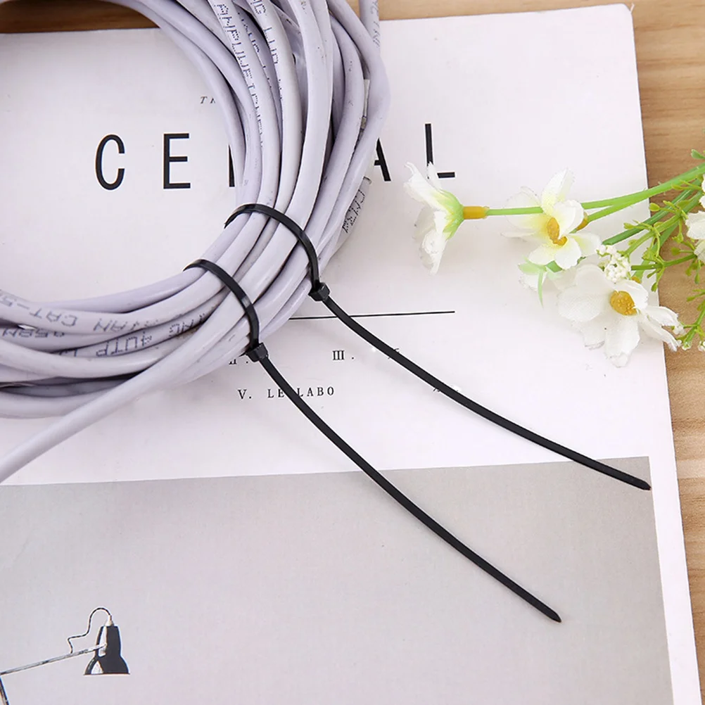 

400Pcs Self-Locking Nylon Cable Ties Strong Durable Flexible for Cord Management Cable Wrap Organizer Zip Ties