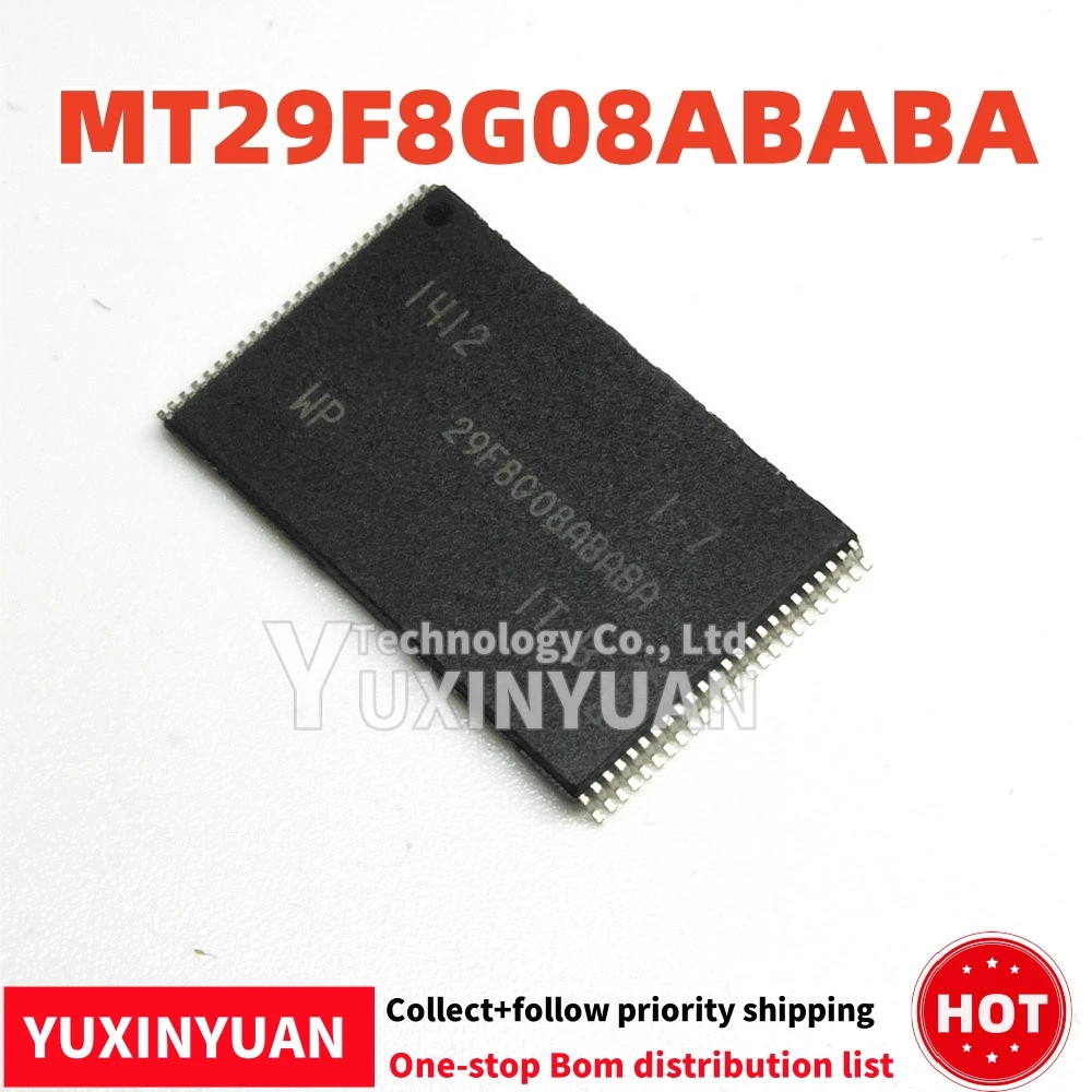 

10PCS/LOT MT29F8G08ABABA TSOP48 IC NEW IN STOCK YUXINYUAN