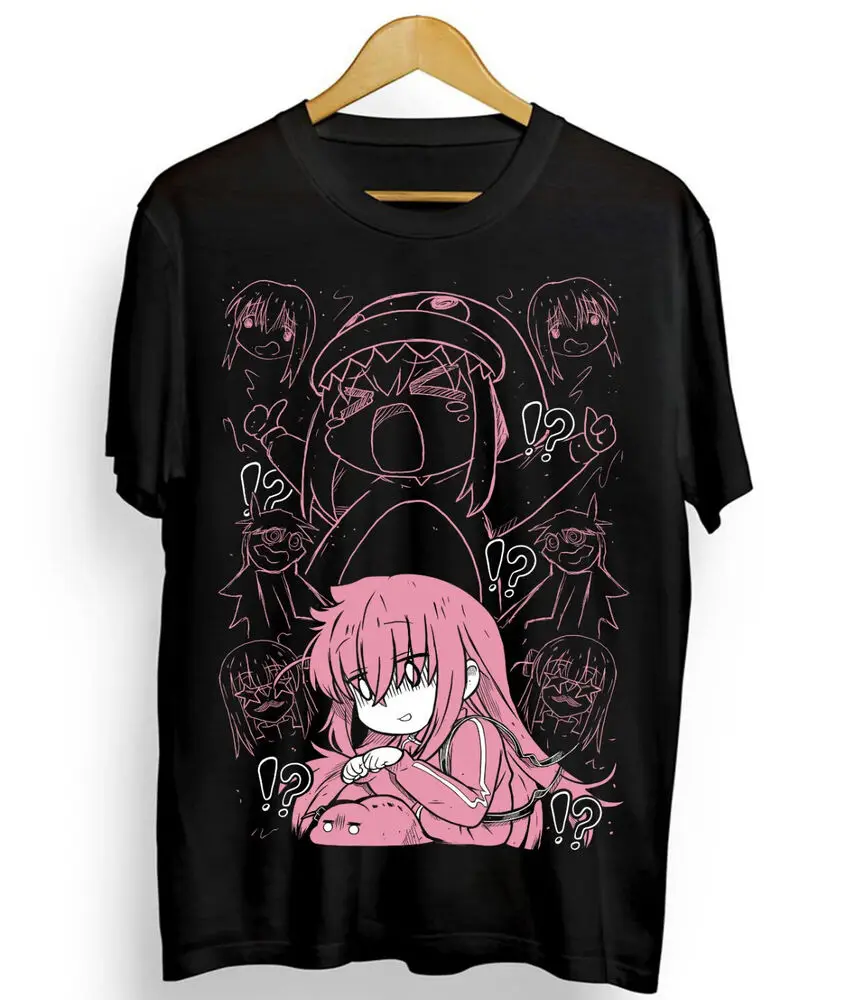 Hitori Gotou Bocchi the Rock T-shirt Kawaii Funny Yamada,Nijika Ijichi Shirt