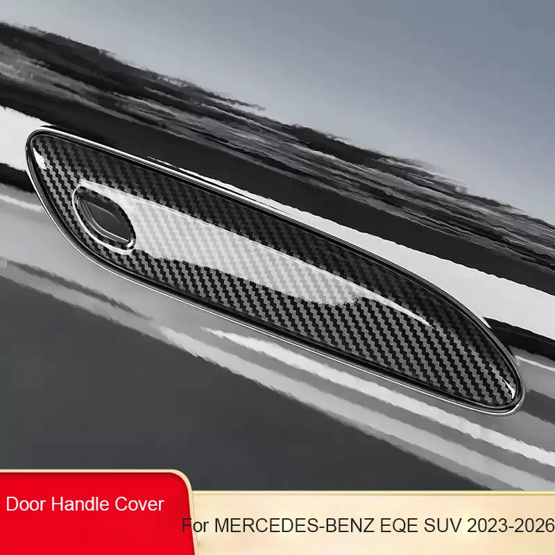 

Комплект из 4 накладок на дверные ручки из АБС-пластика, водонепроницаемые, с защитой от царапин, для Mercedes-Benz EQE SUV 2023-2026, аксессуары для защиты внешних дверей