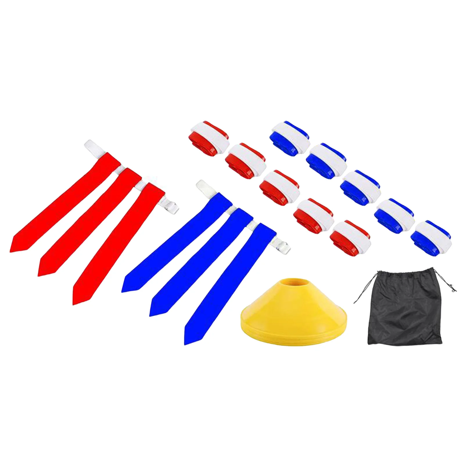 

Football Belts and Flags Set Eco-friendly PVC Materials Football Belt for Off-season Training Birthday Parties