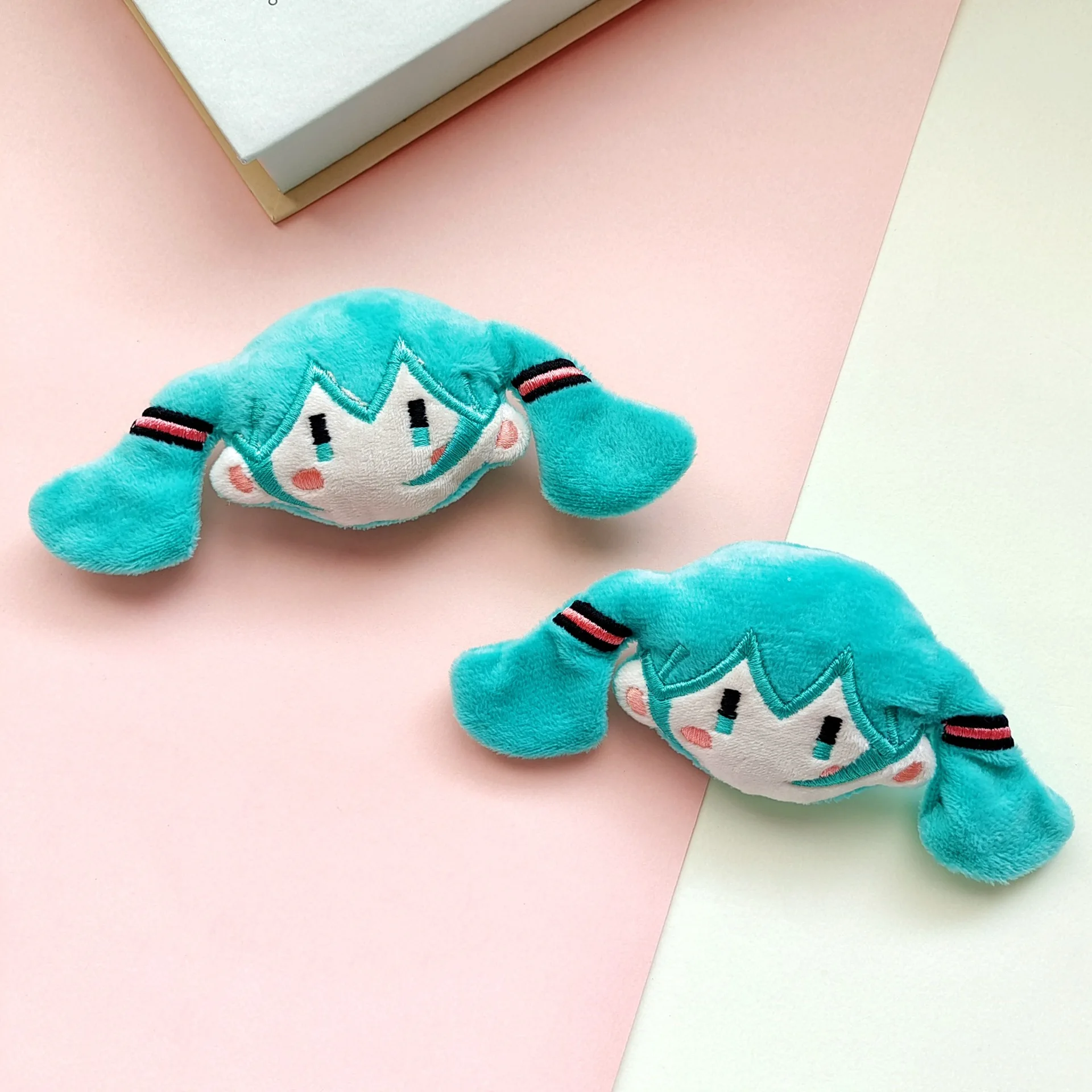 Anime Figure Hatsune Miku Stuffed Toys Brooch Badge Hatsune Miku Anime Figure Periphery Accessories Things Brooch Badge Gift New