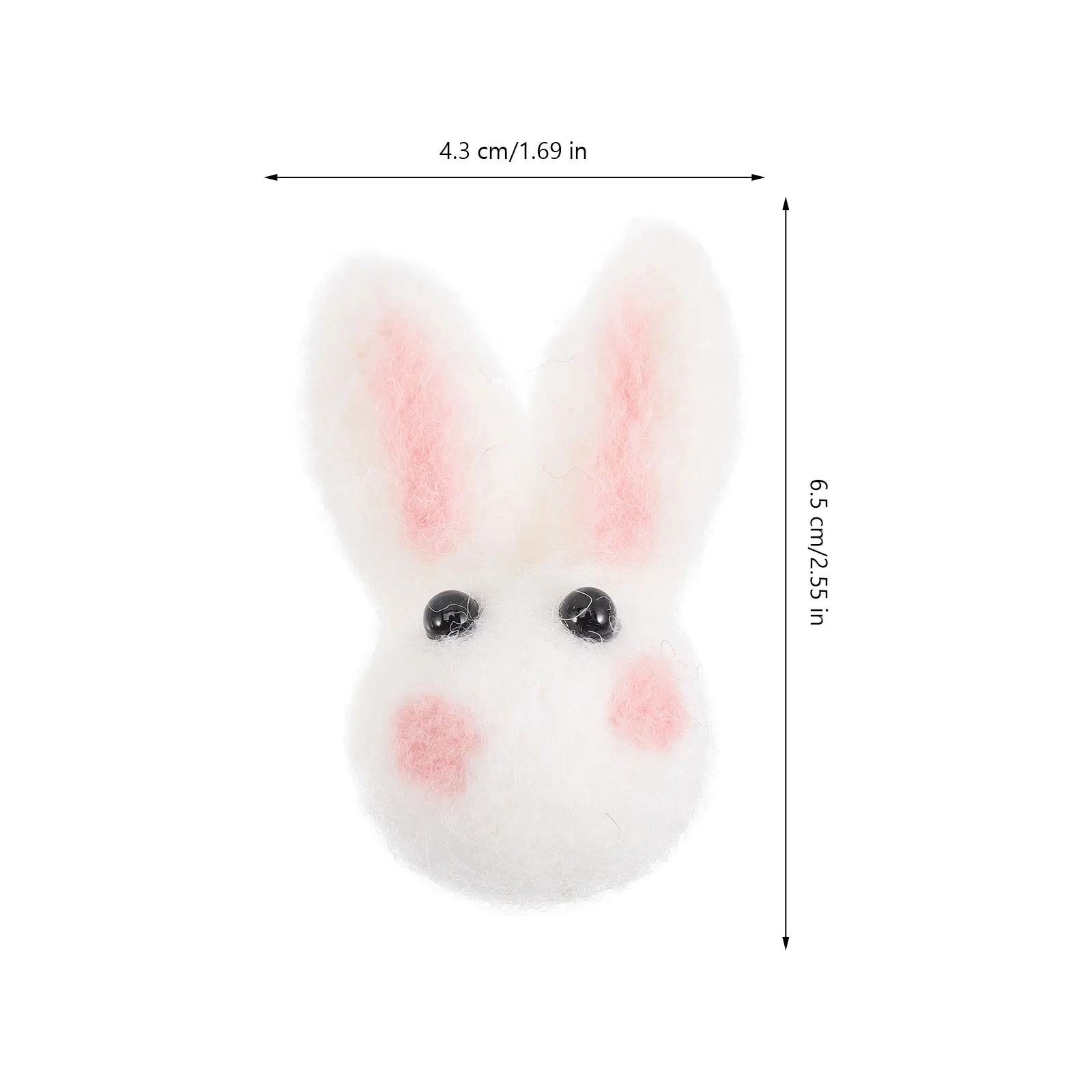 4 قطعة بروش أرنب دبوس عيد الفصح ورأى بروش للنساء الاطفال الكرتون الحيوان التلبيب دبوس الملابس ديكور دبابيس مجوهرات هدية