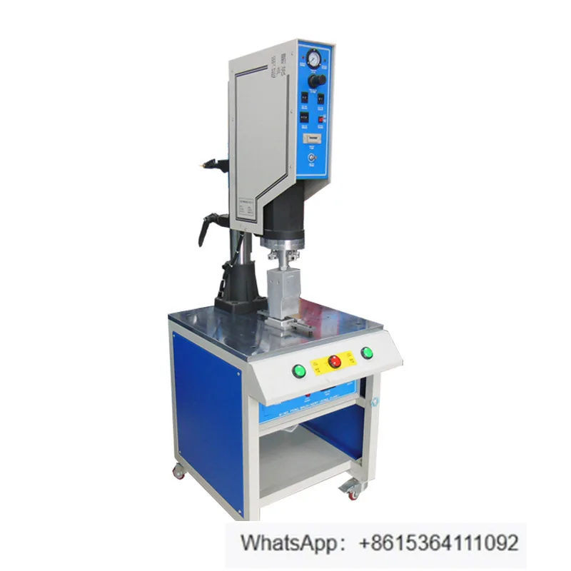 

Ultrasonic plastic welding machine, non-woven plastic welding, ultrasonic plastic welding