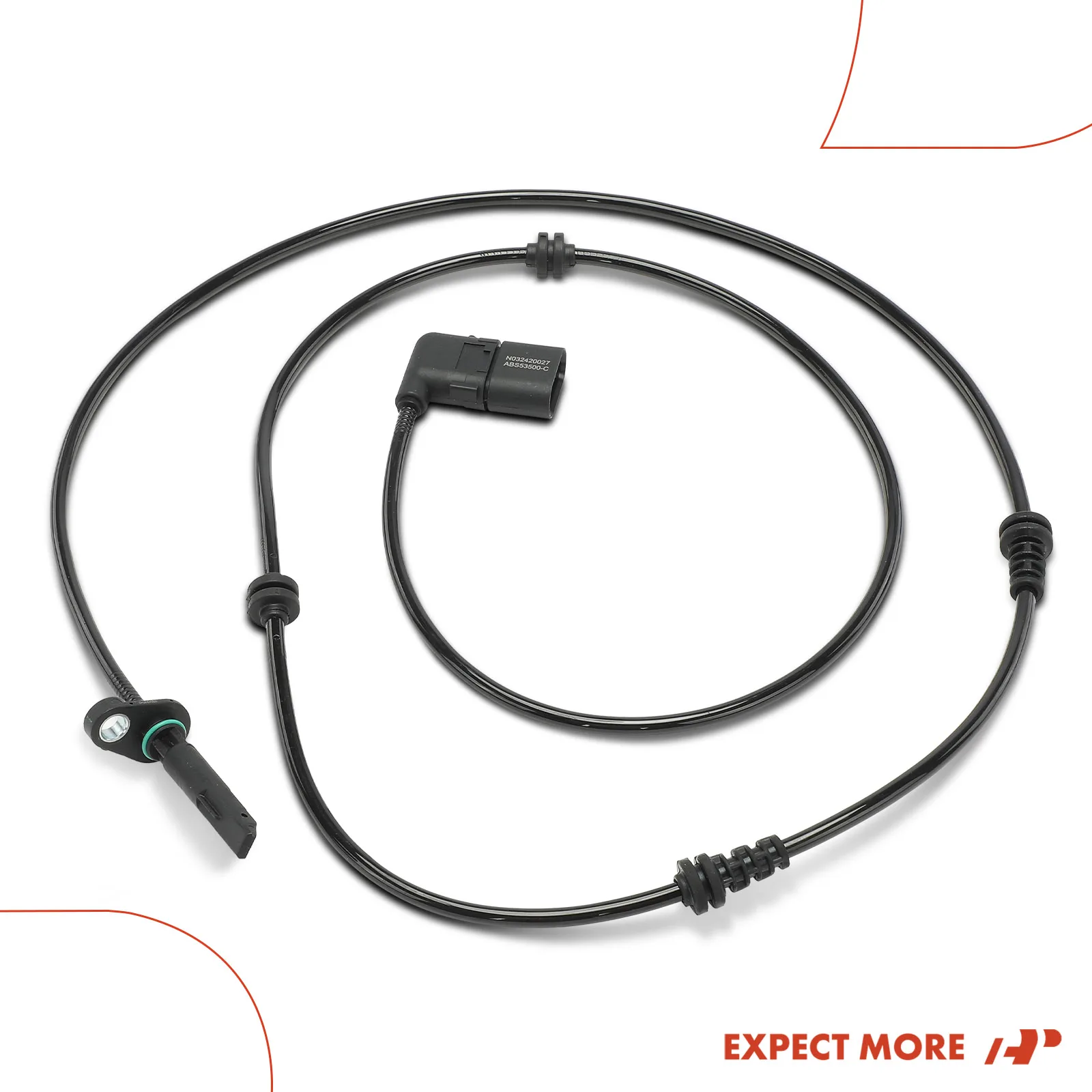 A-Premium Front Driver Side ABS Wheel Speed Sensor for Mercedes-Benz GLC300 2016-2023 GLC350e 2018-2020