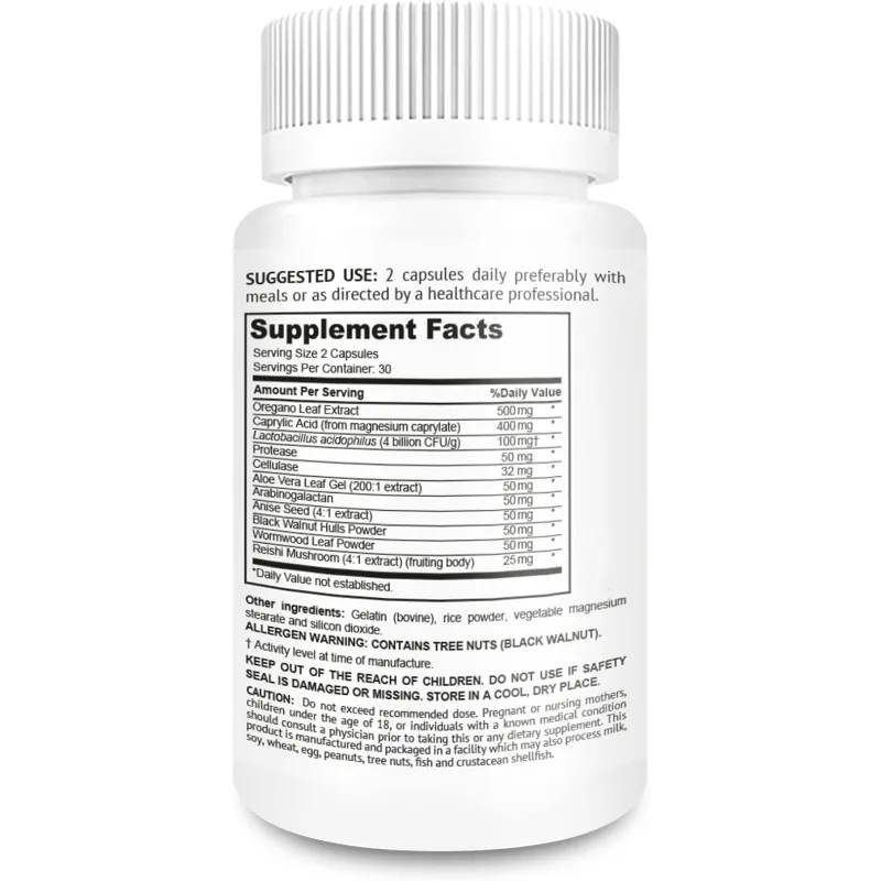 Women's Balance Complex (60 capsules) Clean Probiotics Healthy Gut Microbiota and Immune Function 11 All Natural Ingredients