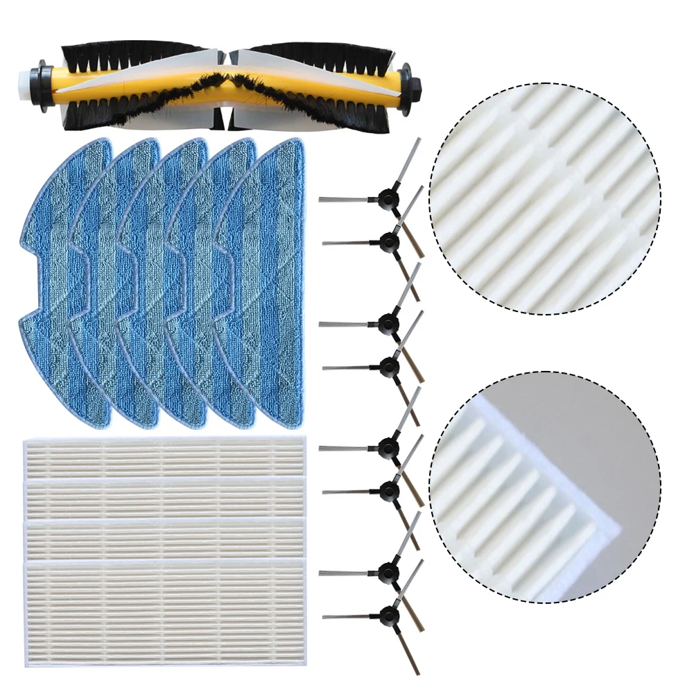 Ecken und Kanten Roboter-Staubsauger-Zubehör Roboter-Staubsaugerfilter Einfach zu installierendes, effizientes Reinigungs-Mopptuch