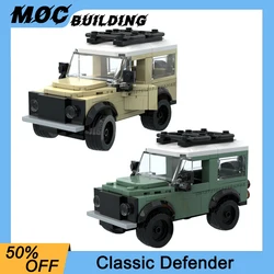 MOC City Classic Technical Car Model Racing Building Blocks Off-Road Defender Vehicle DIY Assemble Bricks Boy Toy Birthday Gifts