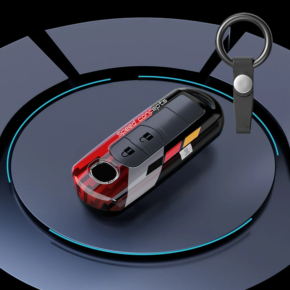 Neues auto fernbedienung schlüssel fall abdeckung shell fob für mazda 2 3 6 atenza axela demio CX-5 cx5 CX-3 cx3 cx7 CX-7 CX-9 cx9 mx5 zubehör – Detail 4