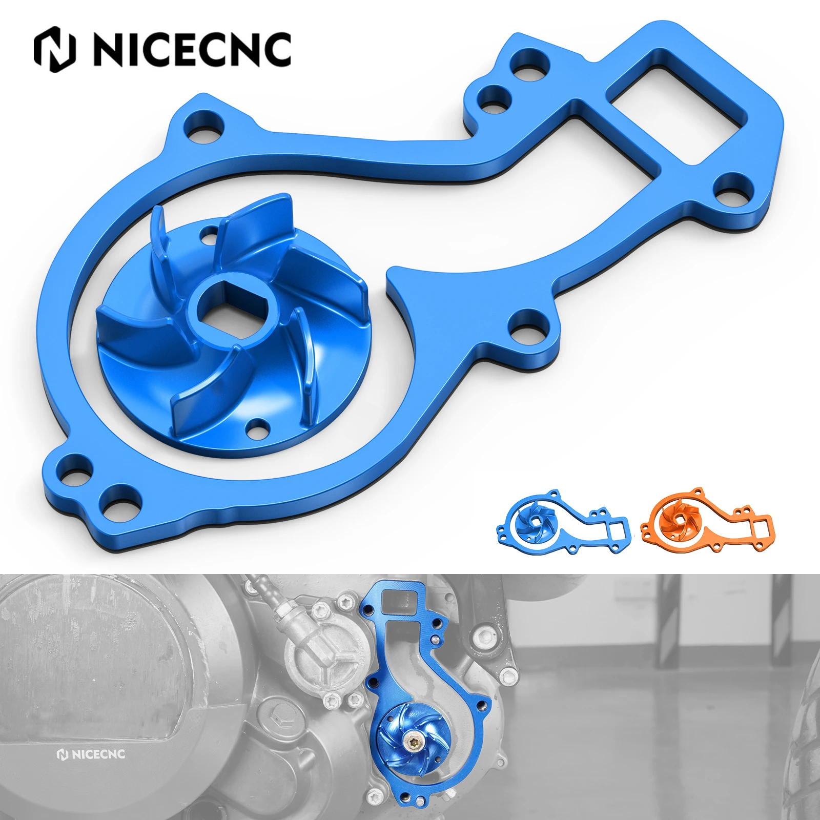 For GasGas 700 SM ES 2022-2024 2023 Water Pump Cooler Impeller Spacer Husqvarna 701 Enduro Supermoto 2016-2023 701 SVARTPILEN