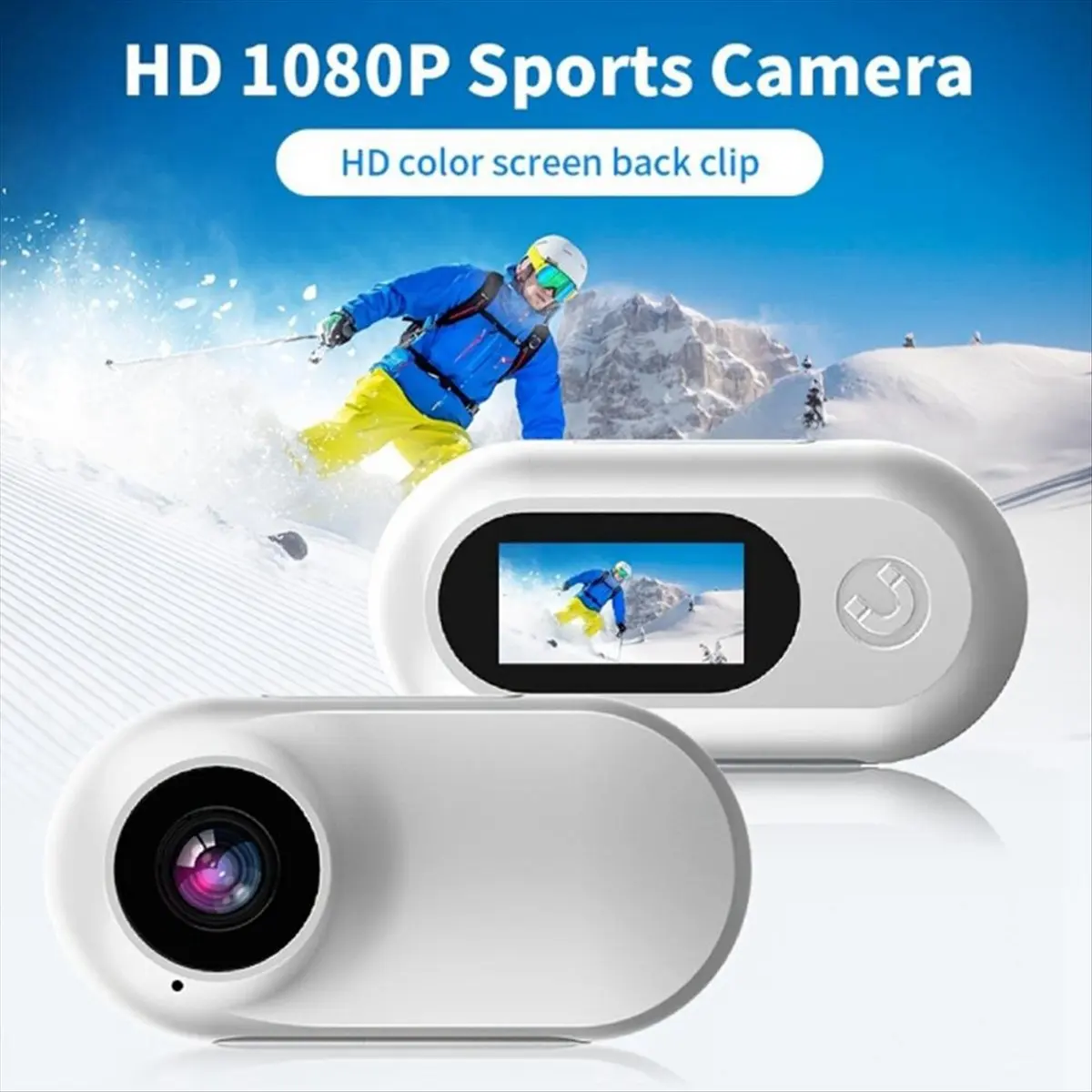 BHBL Cat Camera Collar Wireless Cameras with 170 Wide Angle Lens Stable Collar Camera Sport Action Camera(A)