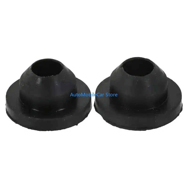 G8TE Washer Bottle Pump Grommet Rubber Service Set, 10 Piece Flanged Repair Parts for Windshield Washer System Work, Reference