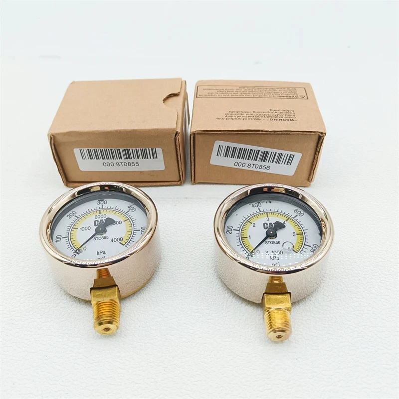 Construction Machinery Part Genuine Oil Pressure Gauge Indicator 8T-0855 8T-0856 For Caterpillar CAT Excavator 8T0855 8T0856