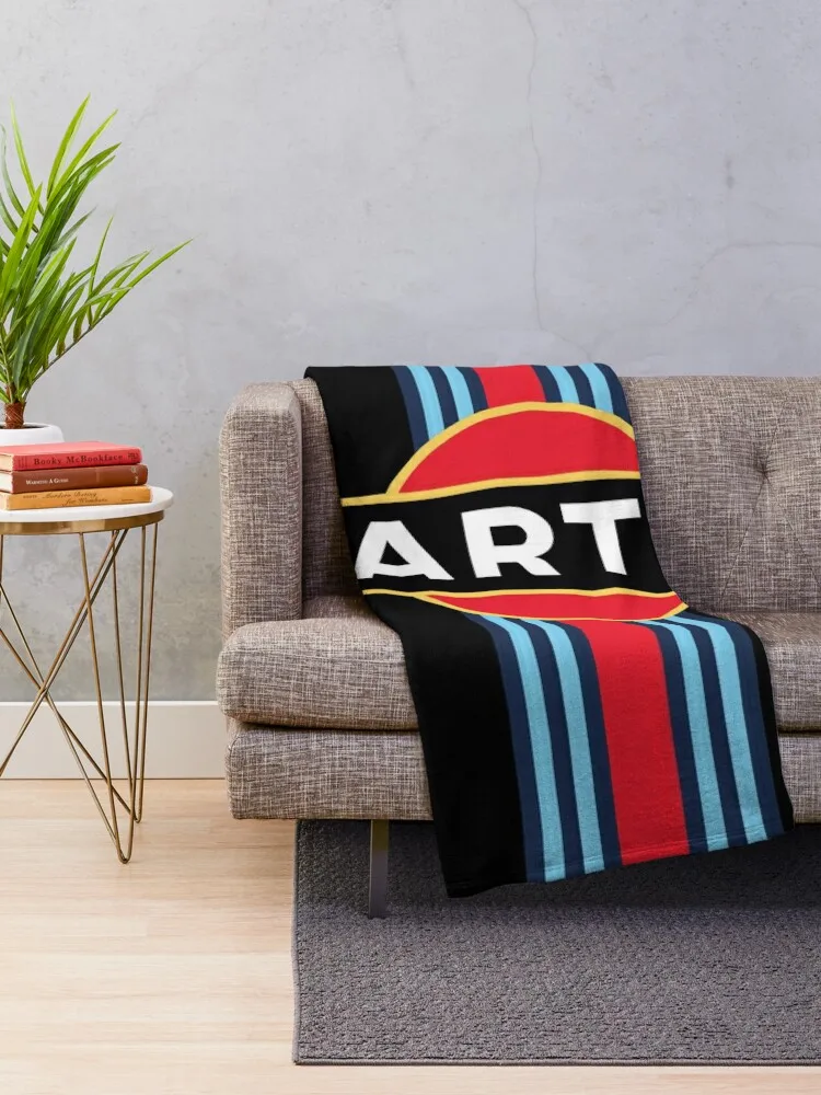 Martini Racing Stripe Throw Blanket Single Blanket Fluffy Blankets Large