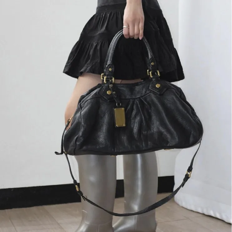 

Large Capacity Women's Tote Shoulder Bags Pu Leather Ladies Briefcase Bag Vintage Design Female Daily Commute Handbags Purse