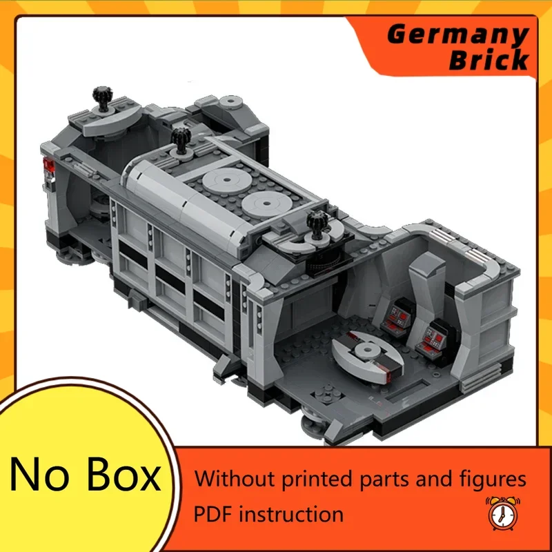 

Звездная модель фильма Moc, строительные кирпичи, темный солдат, атака, максимальная технология, модульные блоки, подарок, рождественские игрушки, наборы «сделай сам», сборка