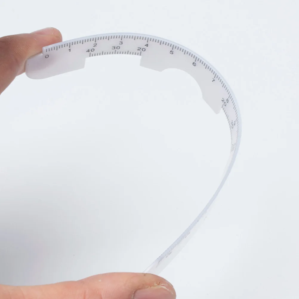 5 Pcs Pupil Distance Measurement Eye Glasses Eyepiece Ruler Multi-use Transparent Pd Eyeglass Frame Measuring Cute