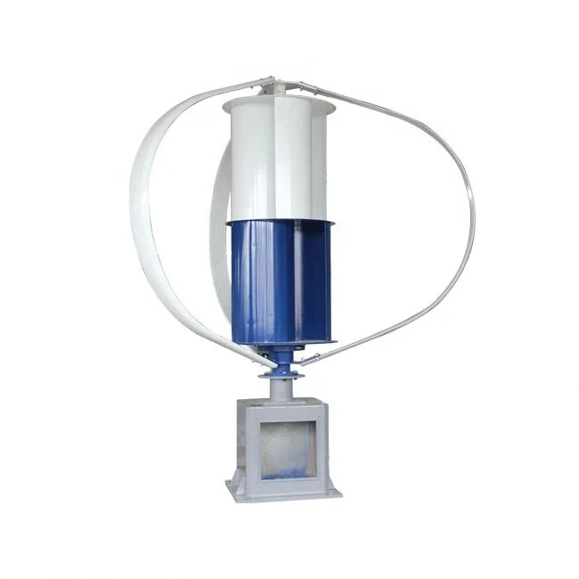 Vertical Axis Wind Turbine Generator Breeze Start 24V48V Darrieus Maglev Wind Generator For Home Use 0.5Kw Wind Turbine