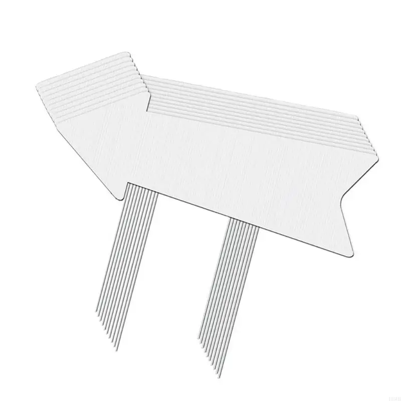 H8WB Handcraftable Yard Decoration Plaque Heavy Type Metal Plastic Stake Included