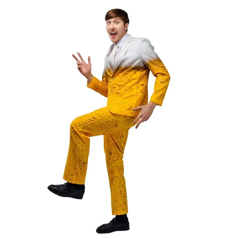 SN66 Oktoberfest Suit Costumes Bavarian Beer Cosplay Outfits Adult Clothes Suit Role Play Beer Party Fantasia Carnival Purim W&M