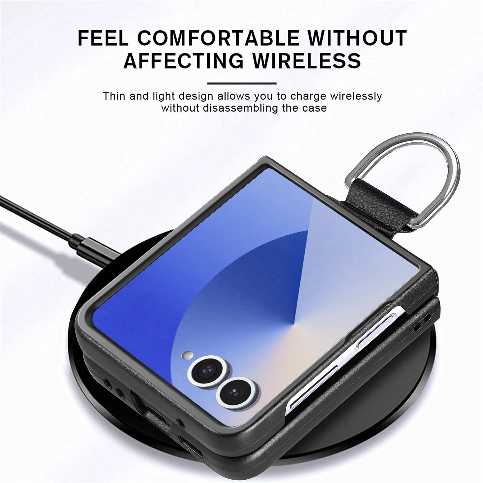 Aksesori Casing Lipat Modis Mewah untuk Casing Samsung Galaxy Z Flip7 5G Flip 7 Flip6 Flip 6 5 4 3 2 1 Flip5 Flip4 Flip3