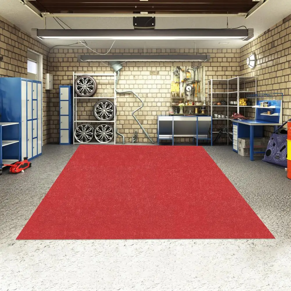 Rectangle Garage Floor Mat for Under Car,Non Slip and Waterproof Backing Extra Large Garage Mat, 17ftx 7.4ft/2.23mx5.2m