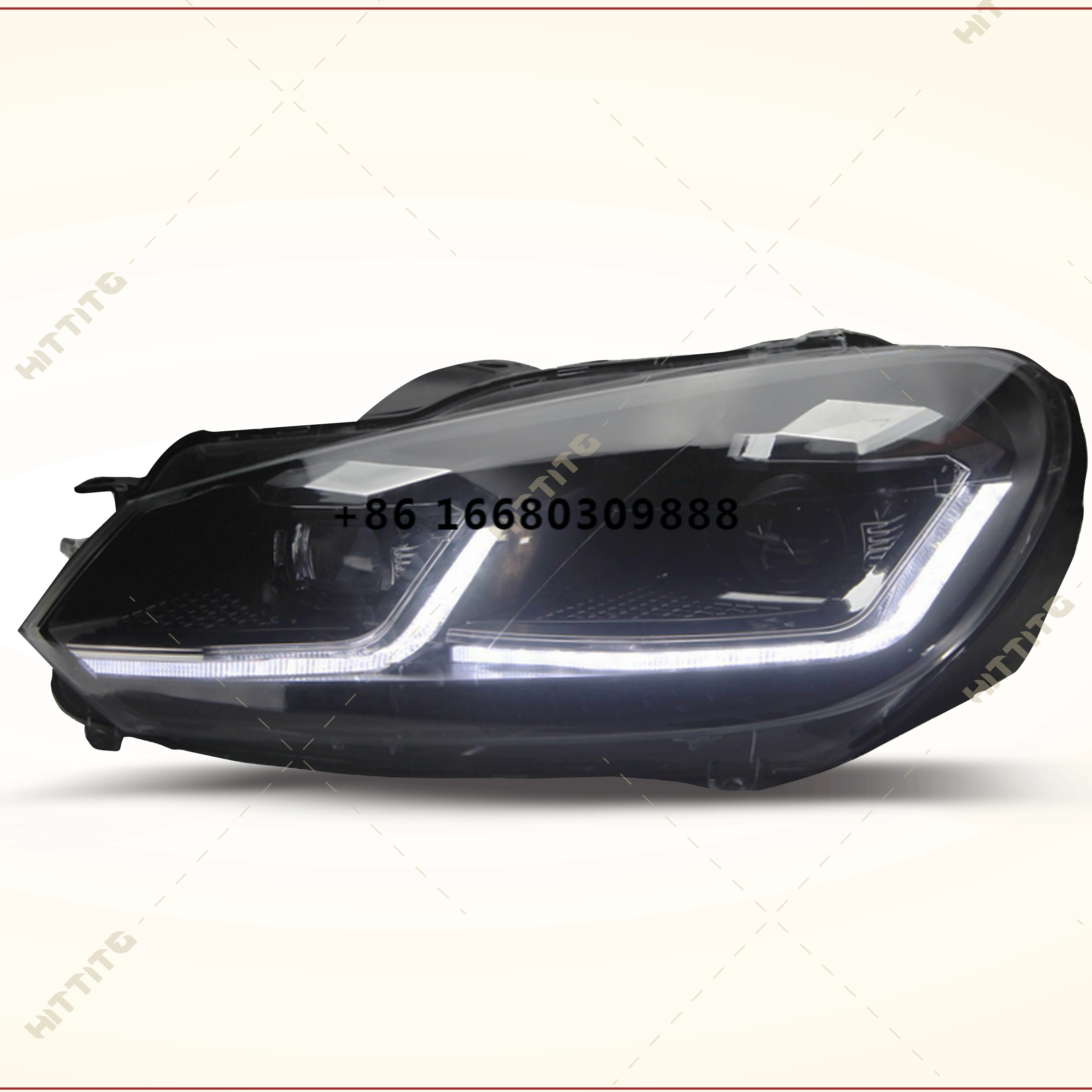 Auto Lighting Systems Headlights Suitable for Golf 6 2009 - 2012 / Golf 6 Modified Golf 7,5 / Auto Parts , HeadLamp