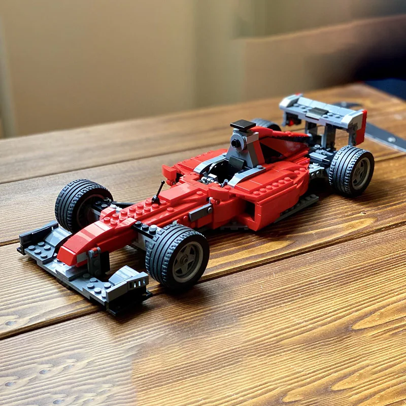 NEW MOC Creative Expert Set Formula 1 Racer F1 Cars Model Building Blocks Cars World Championship DIY Bricks Toys Gifts