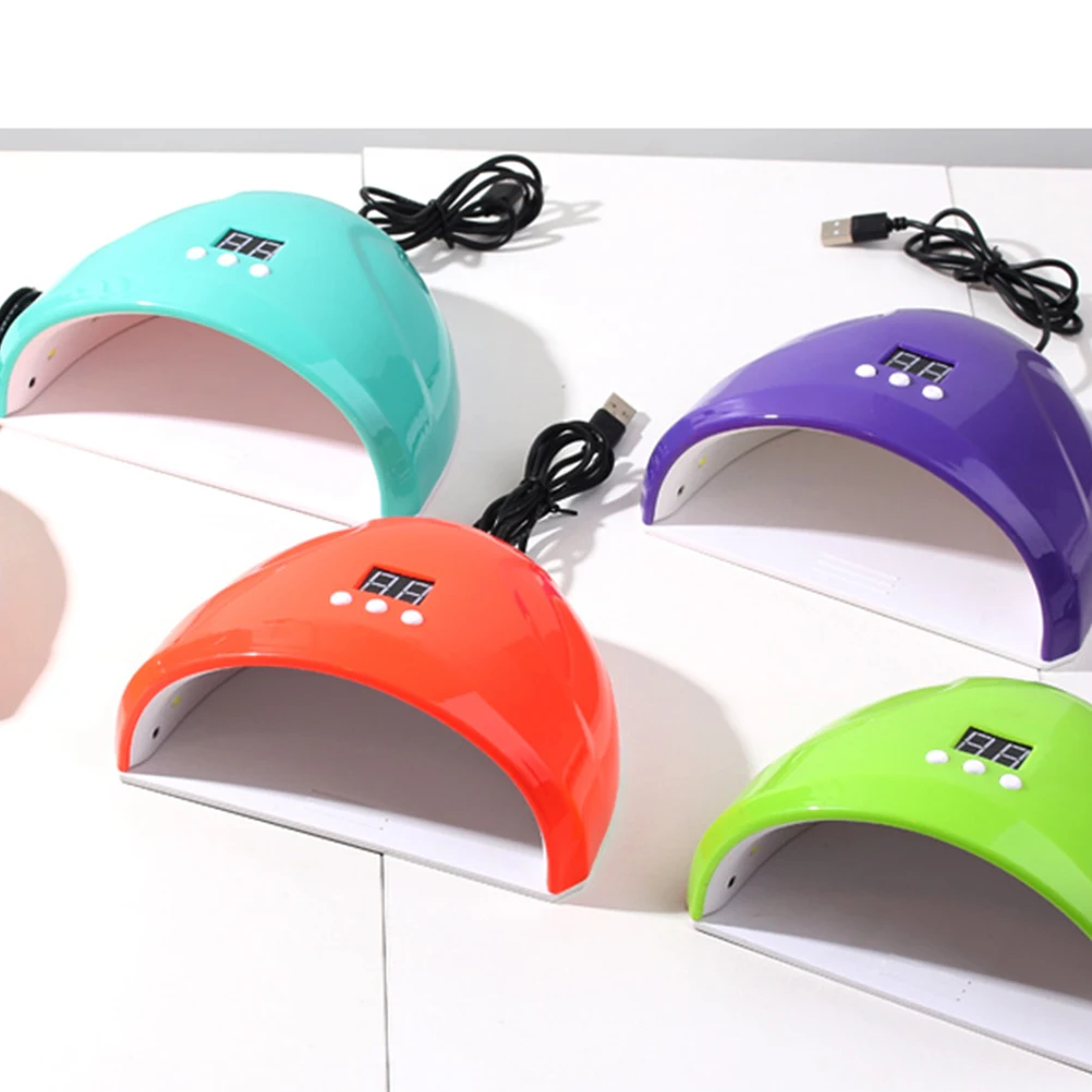 

12 LED Lamp Manicure Tool Polish Dryer Gel Curing Machine Ultraviolet Light Smart Sensor Automatic Timer Display Color