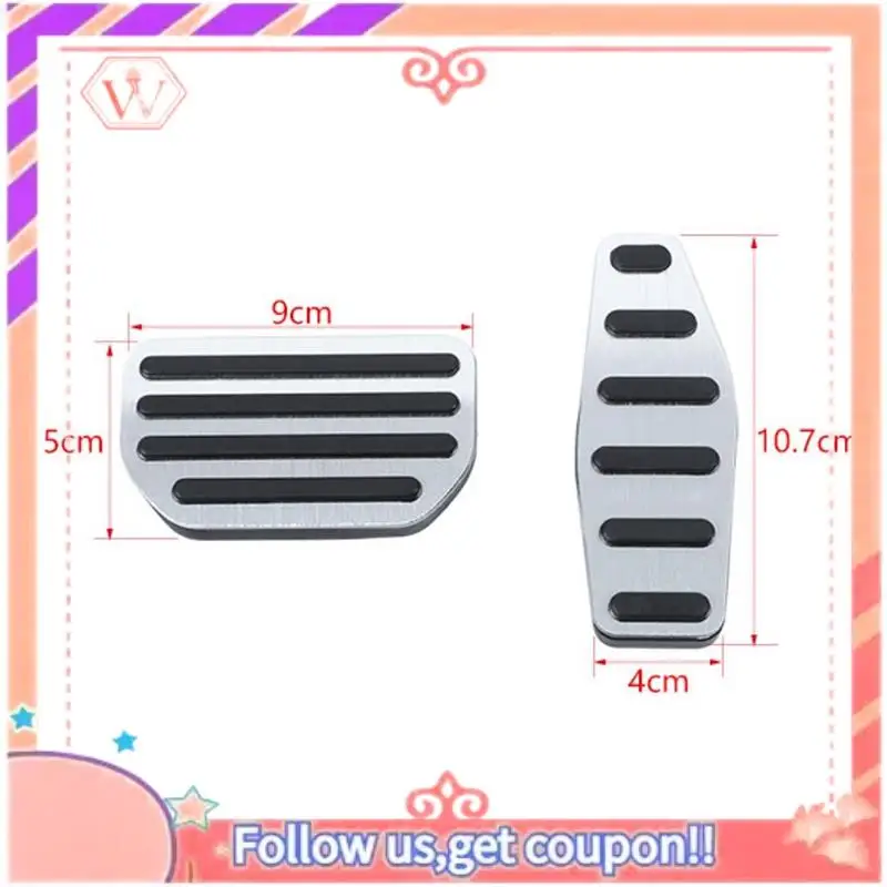 

A88U-Car Accelerator Brake Foot Pedals Covers For Suzuki Jimny 2010 2011 2012 2013 2014 2015 2016 2017 2018 2019 2020