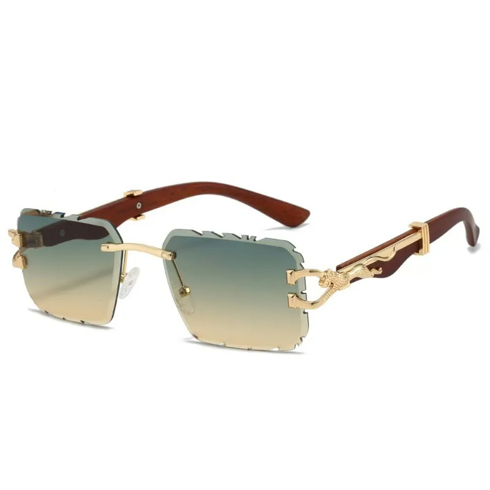 

Fashion Anti-UV Rimless Women's Sunglasses Classic Vintage Retro Frame Eyewear HD Luxury INS Women Sunglasses Unisex