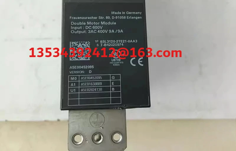 

6SL3130-2TE21-0AA3 для Siemens 6SL3130-2TE21-0AA3 Модуль двойного двигателя Sinamics