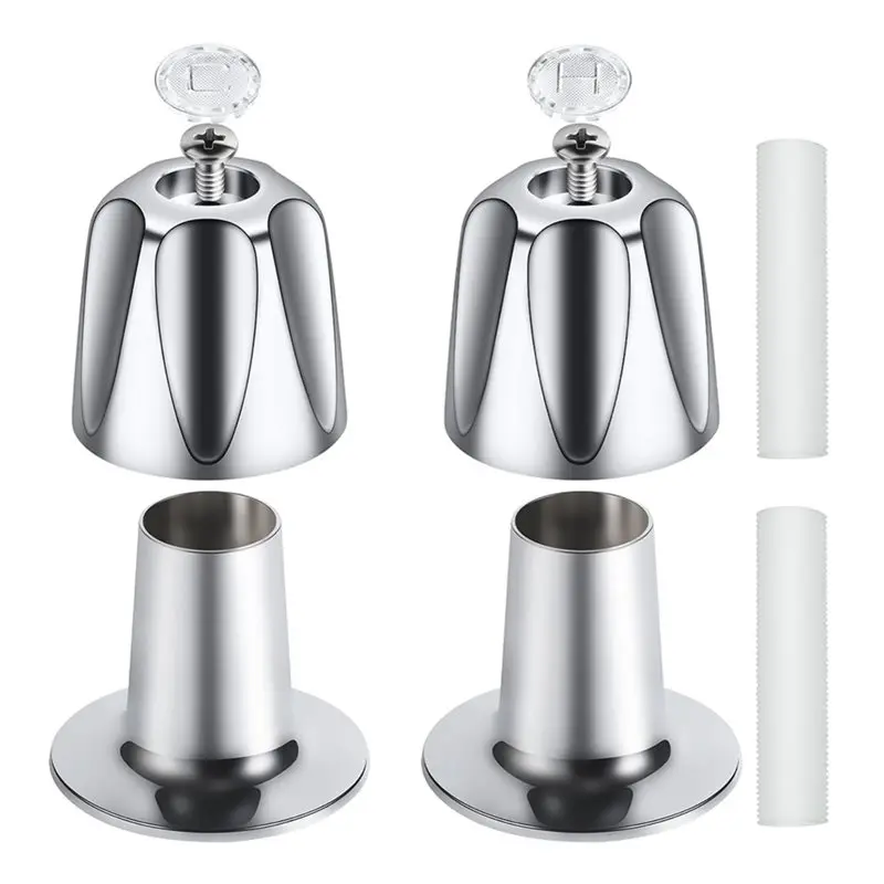 B-Est 2-Piece Shower Knob Replacement Shower Knob Replacement Part Compatible With Price Pfister Verve & Bathtub Shower Faucet H