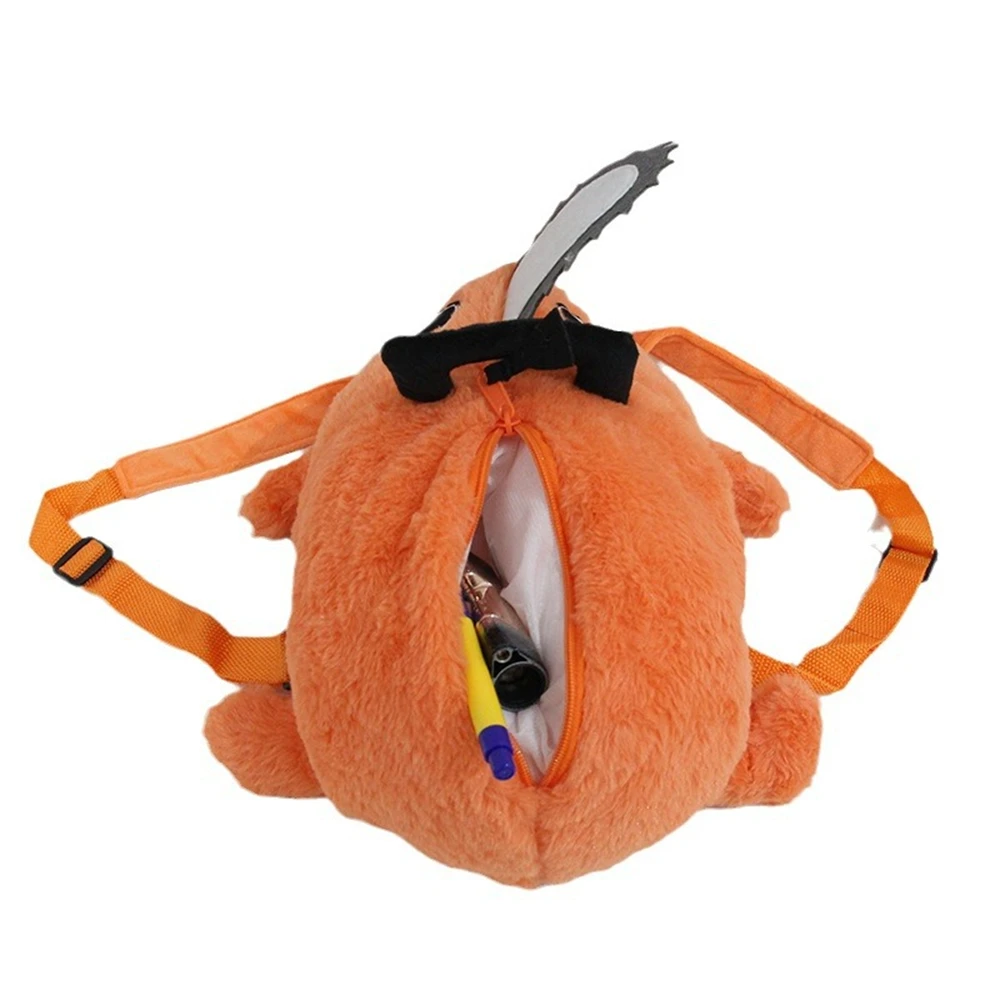 Pochita Backpack Plush bag Unisex Shoulder bag Cosplay Student Itabag Birthday Gift