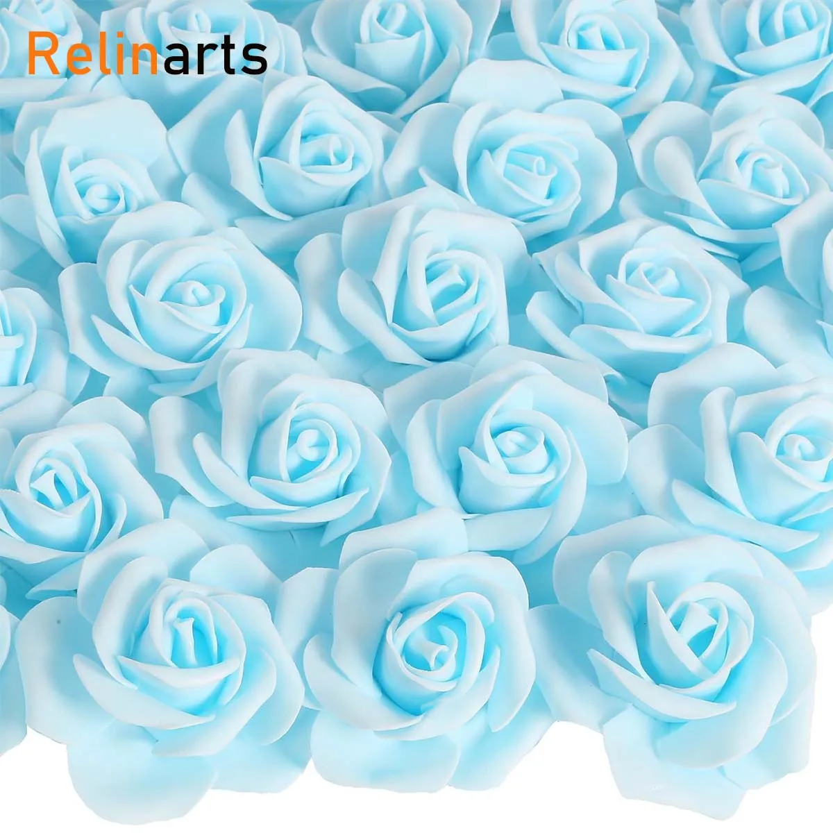 20 têtes de roses en mousse PE de 7 cm, fleurs artificielles pour bouquets DIY, décoration de mariage, fête de la Saint-Valentin