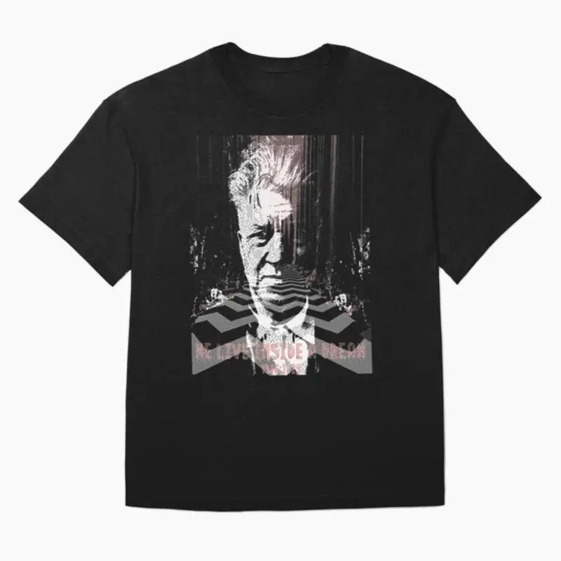 David Lynch Quote Vintage Horror Directed By David Lynch Oversized T-Shirt