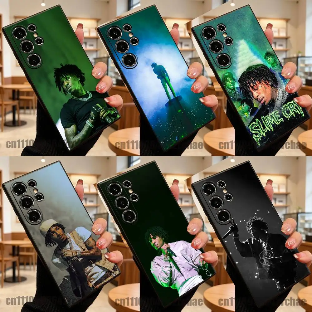 

For Y-YoungBoy Slime Cry Phone Case Samsung S25,S24,S26,S22,S23,S30,S21,Fe,Lite,Ultra,Plus Custom Soft Cover