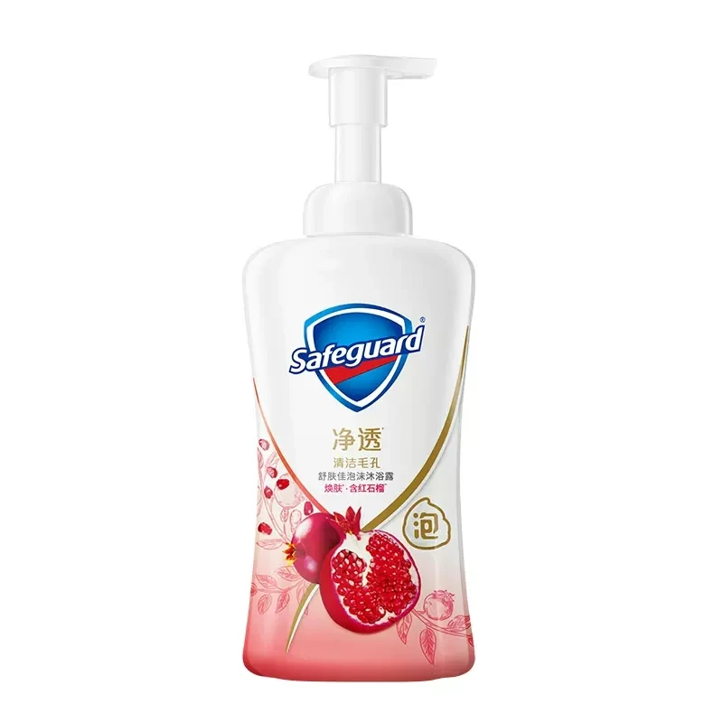 Żel pod prysznic Safeguard Detox, natychmiastowa pianka, myjka do ciała