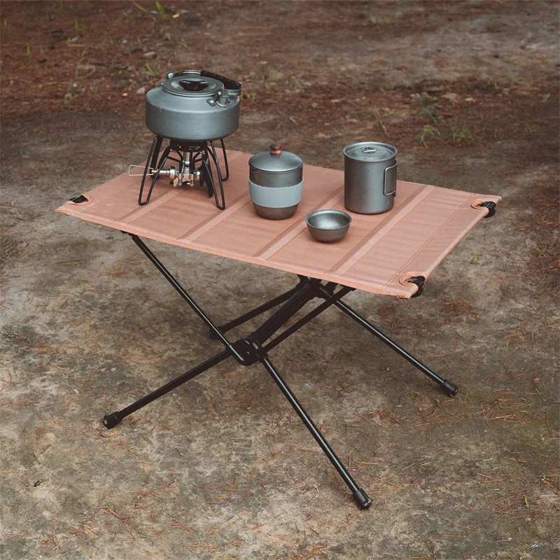 

Picnic Collapsible Roll Up Shinetrip Portable Outdoor Foldable Fishing Ultralight Aluminum Folding Camping Table