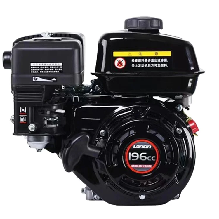 196CC G200F Petrol Engine Loncin 6.5HP Keyway Shaft Engine