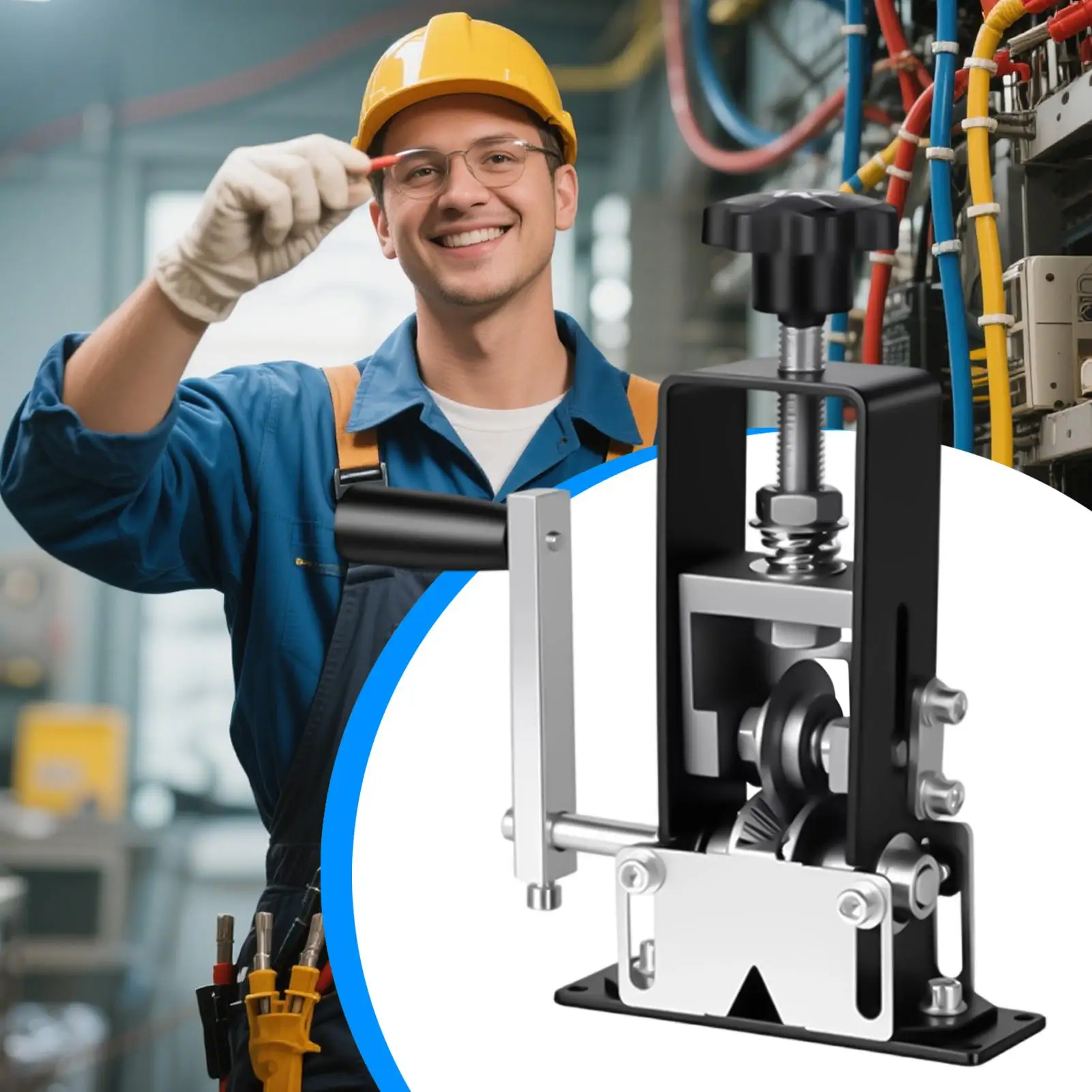 Manual Wire Stripping Machine Small Manual Portable Hand Crank Peeler Electrical Cable Stripper Machine For Home Wiring