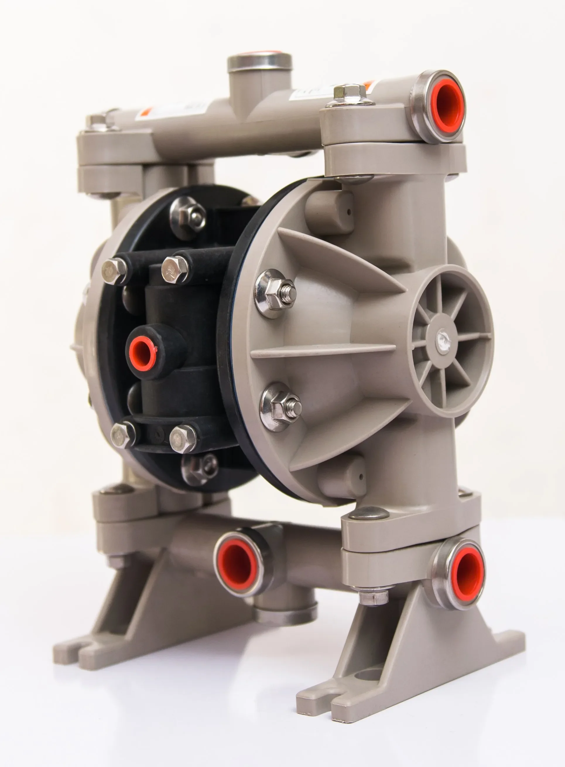 Chemical Acid Liquid Transfer 1/2 Inch  66605J-3EB-C Polypropylene air Operated Double Diaphragm Pump