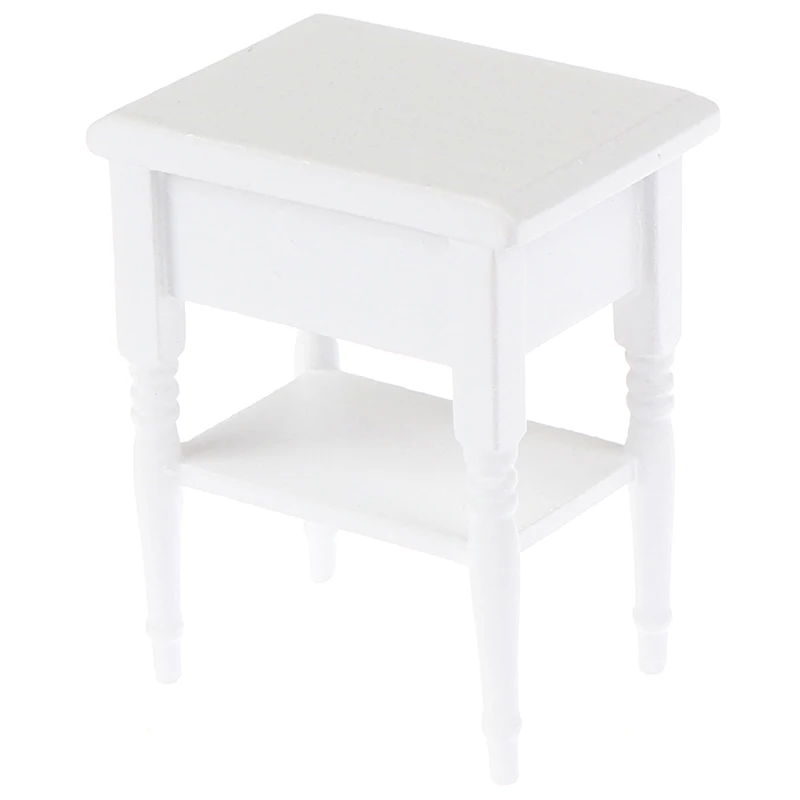 Hot 1Pc 1:12 Dollhouse Miniature Furniture Bedside Cupboard For Doll House Room Decor