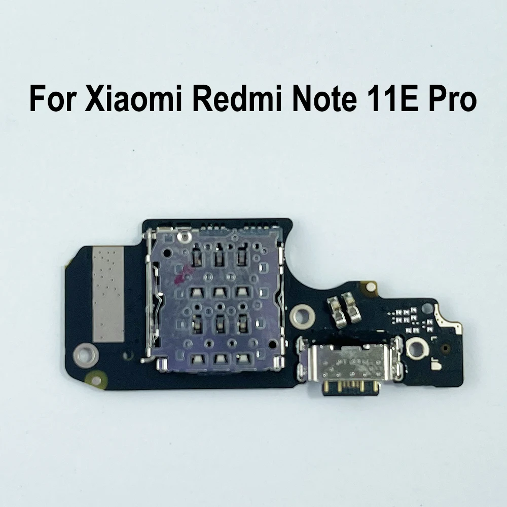 USB Charging Port Board Flex Cable Connector For Xiaomi Redmi Note 11E Pro Charging Board Replacement Parts