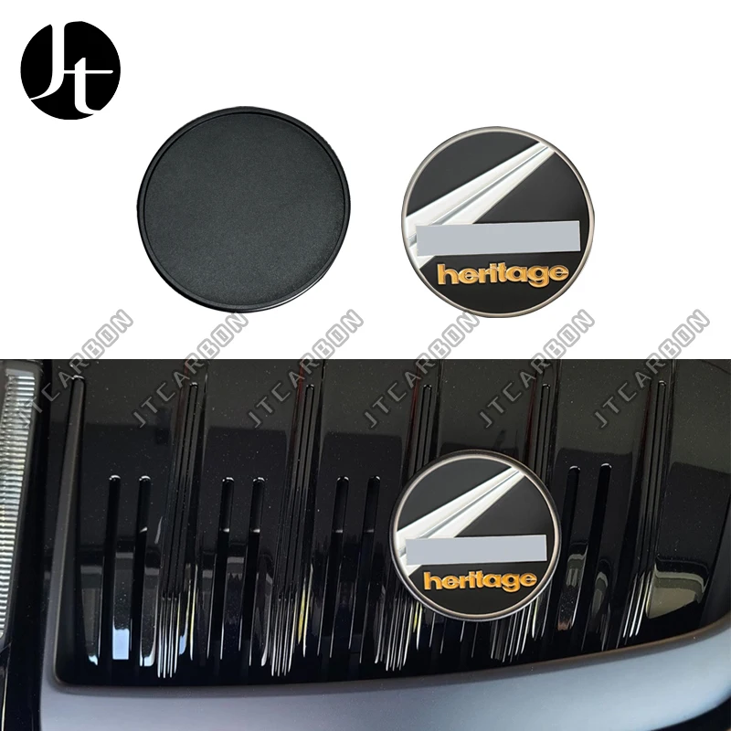 992.2 Badge Accessories Decal Tail Cap Side Skirt HER 70th Anniversary Metal Badges Rear Grille Logo