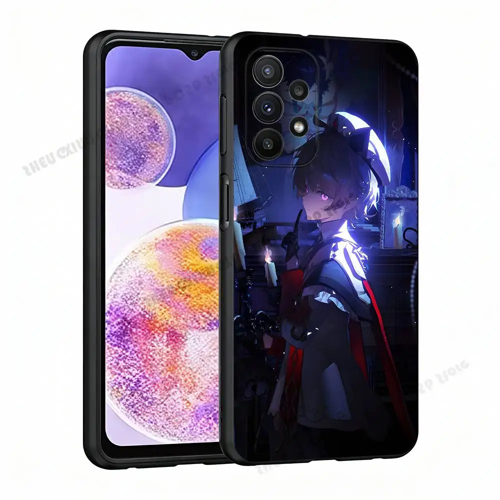 Dahlia G-Genshin Impact Pretty Girl Silicone Protect Case For Samsung A21 31 51 53 20 22 30 32 42 50 70 Cover