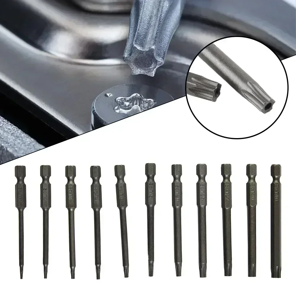 11Pcs Torx Screwdriver Bit Set 1/4\