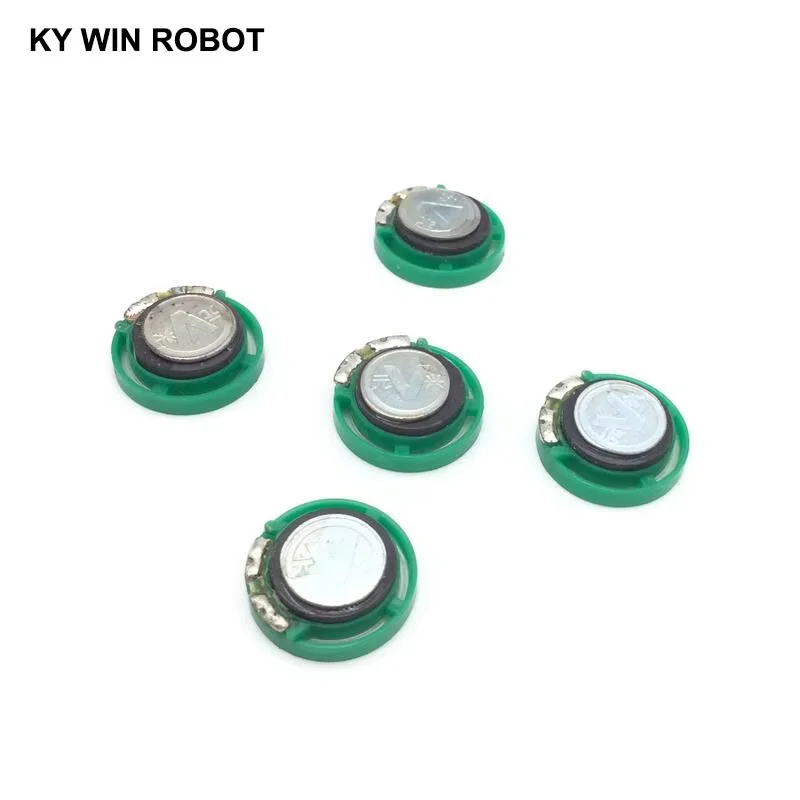 5 pz/lotto Nuovo altoparlante Ultra-sottile Campanello corno Giocattolo-automobile corno 8 ohm 0.25 watt 0.25 W 8R altoparlante Diametro 21 MM 2.1 CM spessore 7 MM